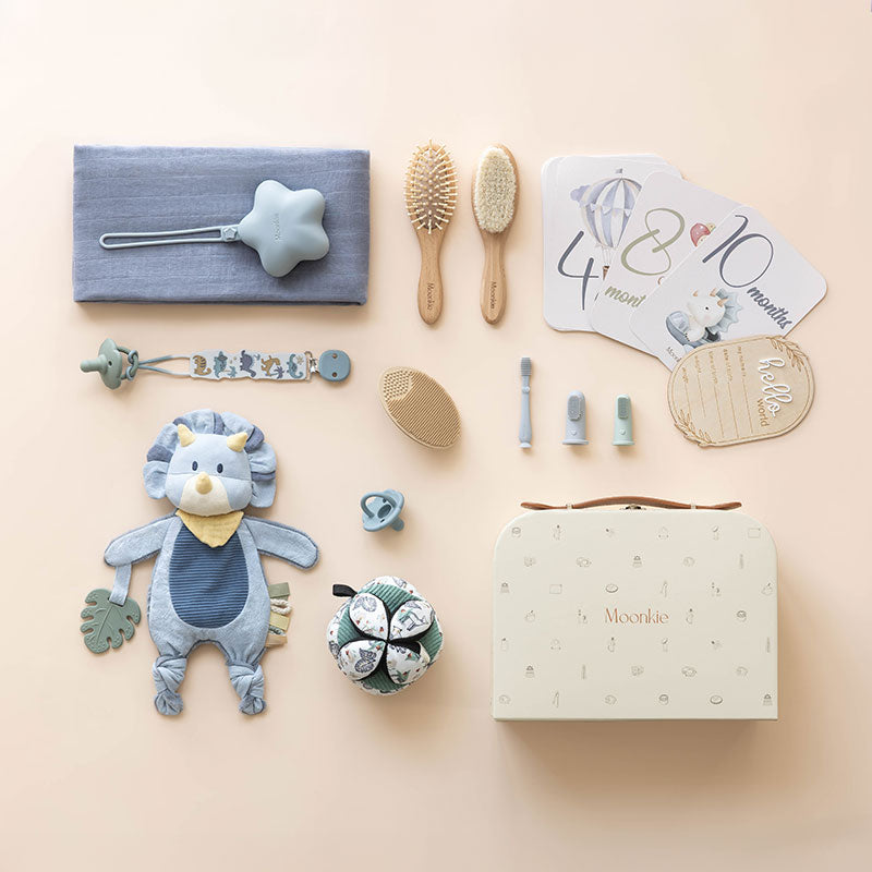 Newborn Baby Boy Gift Set – Complete Essentials with Montessori