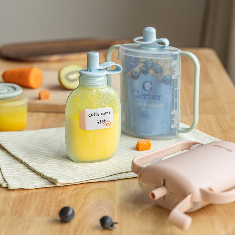 Mess-Free Baby Food Pouch Set