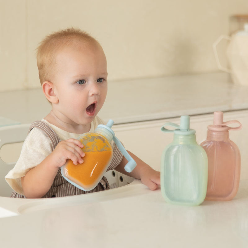 Mess-Free Baby Food Pouch Set