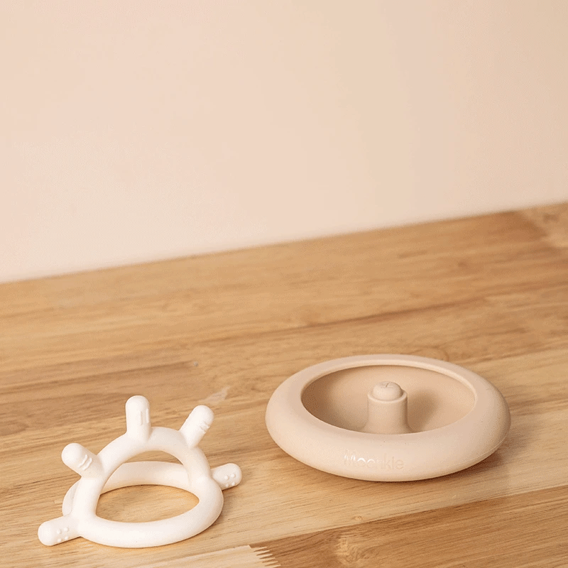 Bunny Stacking Teething Rings