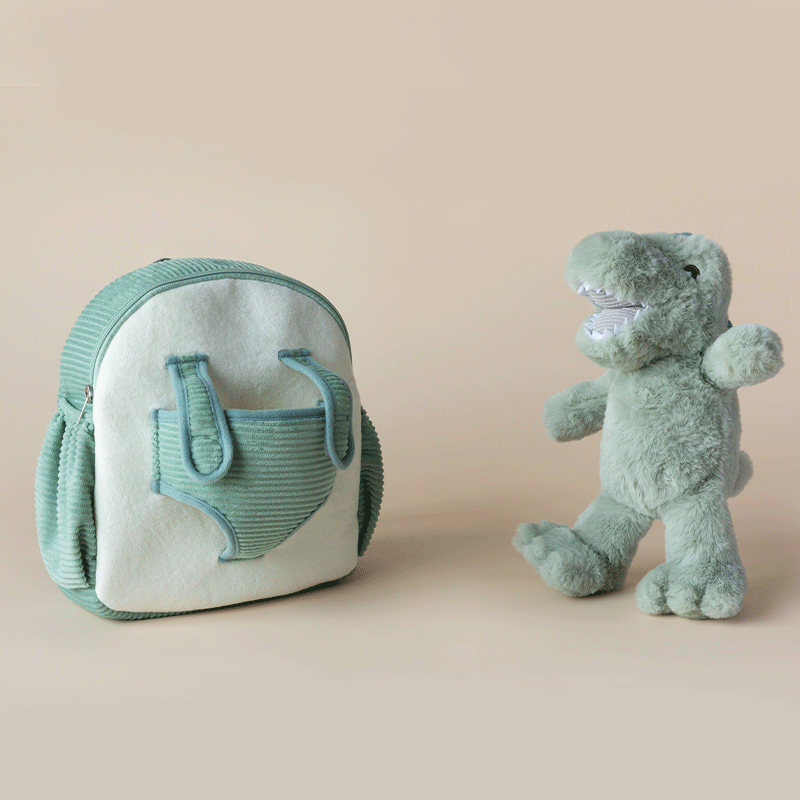 dino hello kitty backpack Toddler Dinosaur toys with Backpack | travel Essential