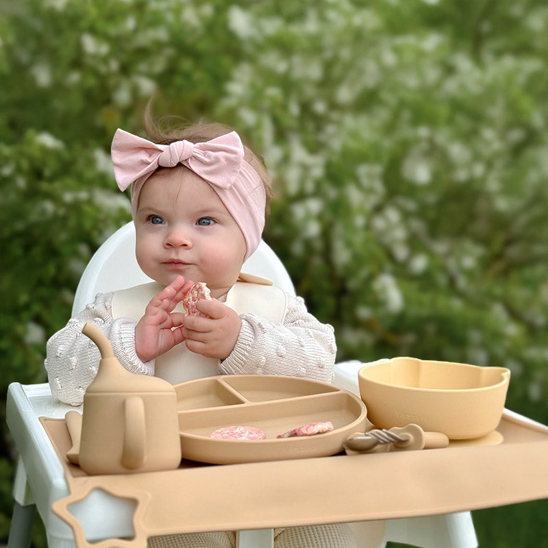 First Bites Gift Set (Croissant/Ivory)