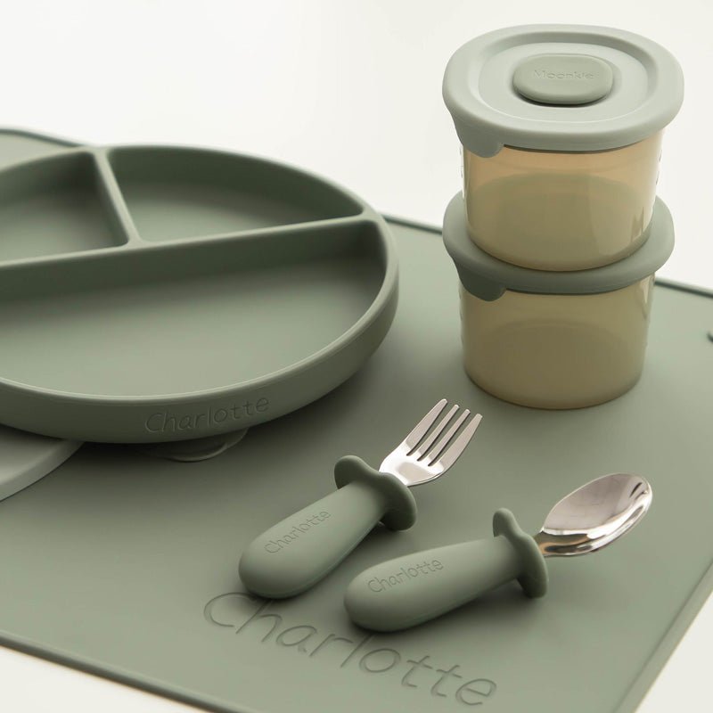 First Bites Gift Set (Sage/Mint)