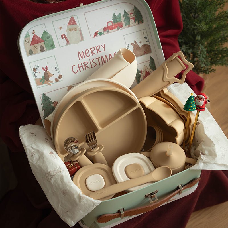 First Bites Gift Set (Croissant/Ivory)