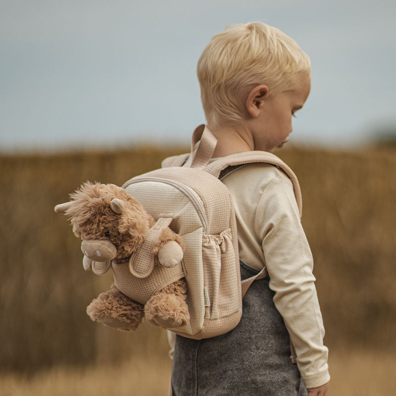 Moonkie Hug & Go™ Logan the Highland Cow