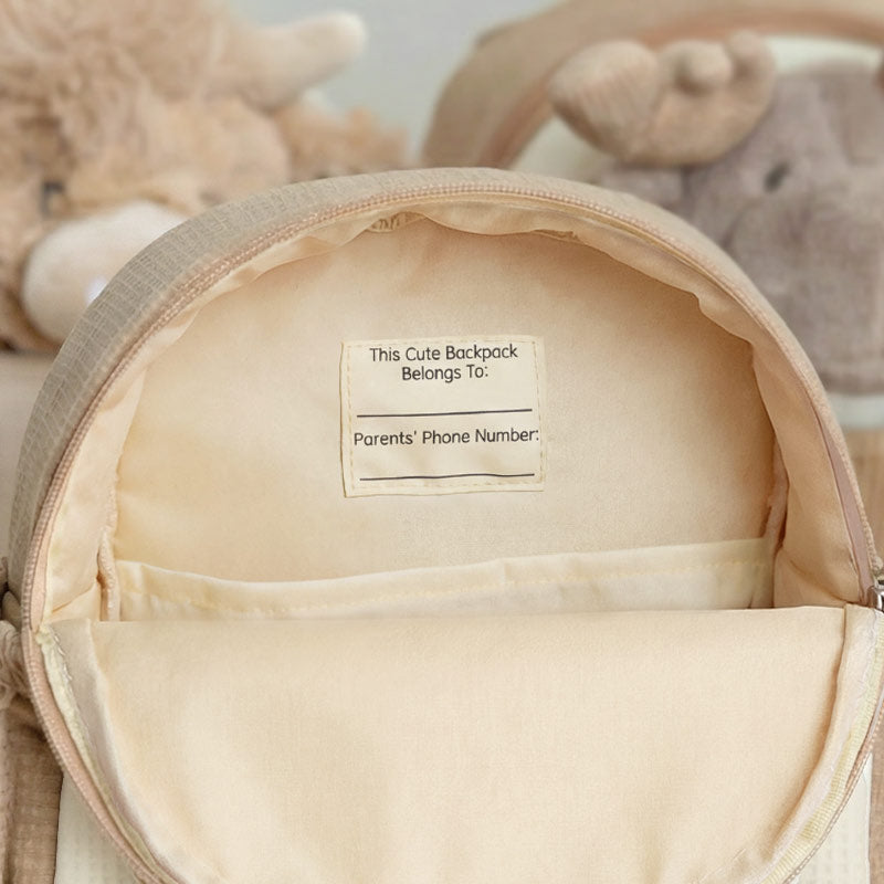 Moonkie Hug & Go™ Logan the Highland Cow