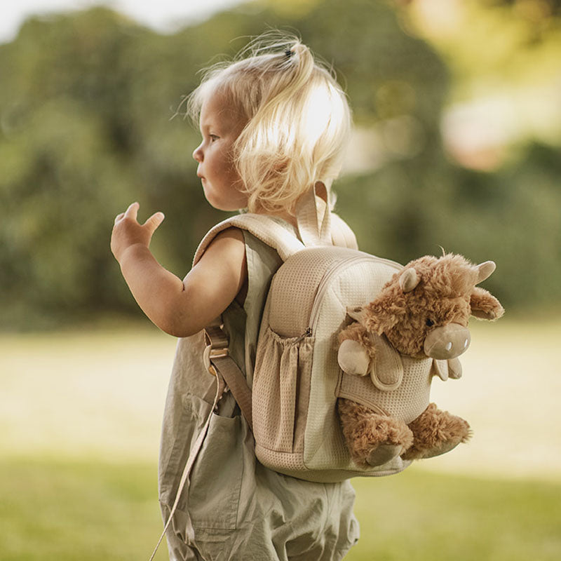 Moonkie Hug & Go™ Logan the Highland Cow