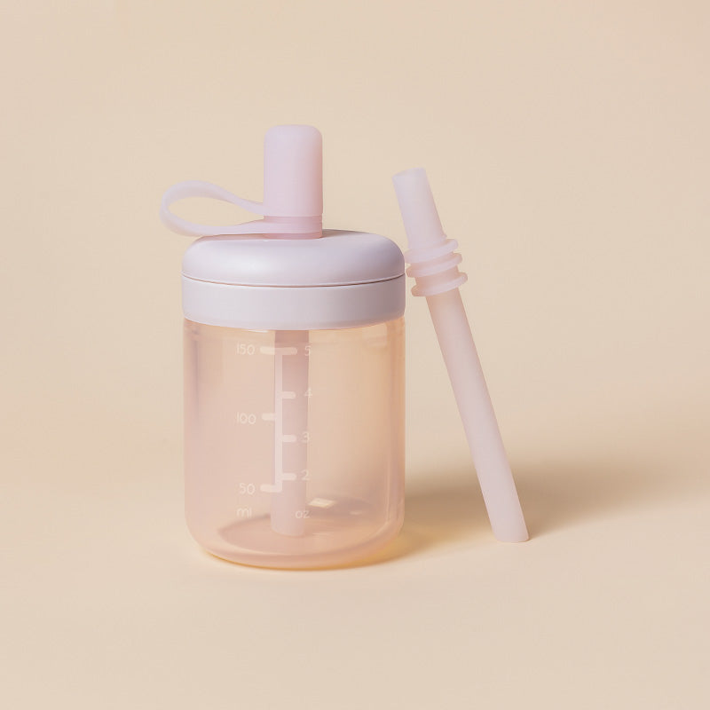 Silicone Training Cup with Straw