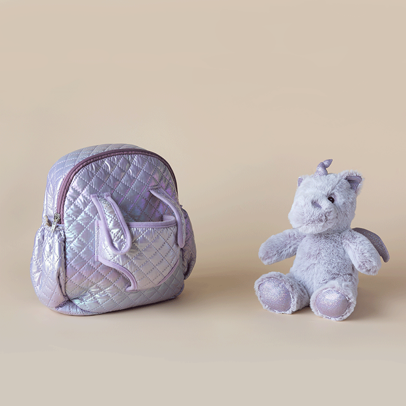 Unicorn Toddler Backpack & Stuffed Animal Bag