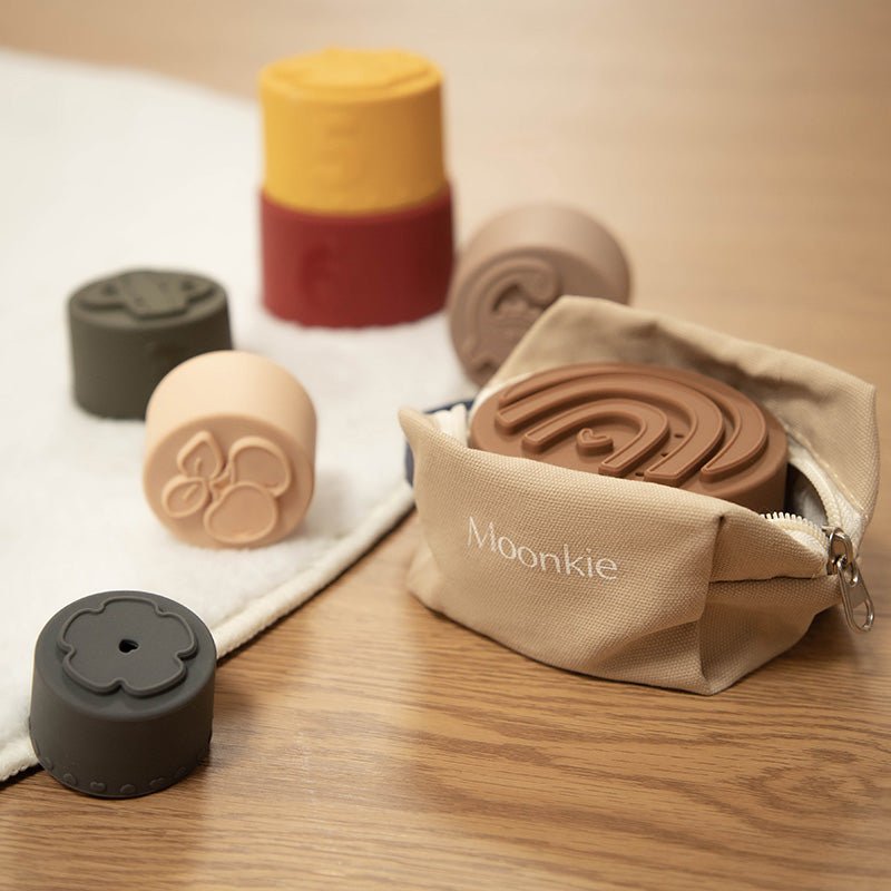 Baby Stacking Cups Retro Display