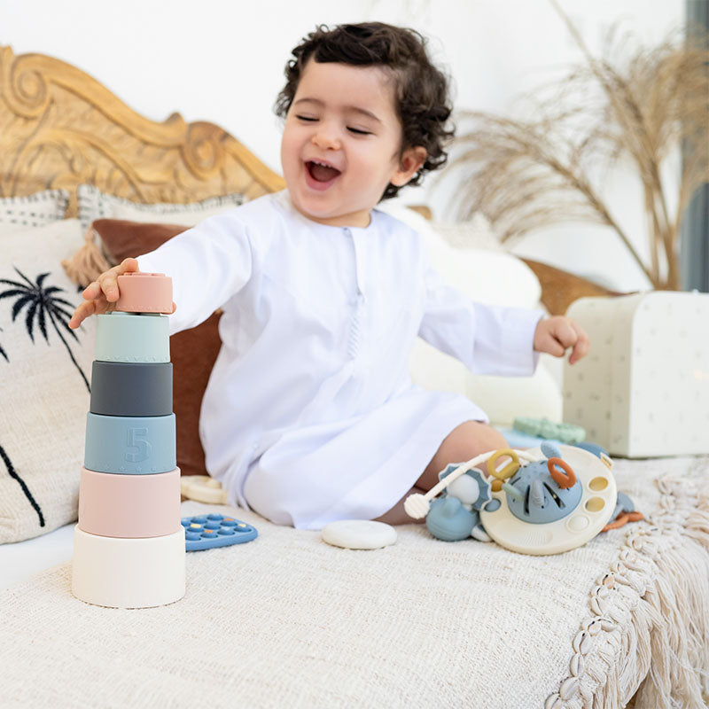 Montessori Baby Sensory Toys | Baby Gift Set | Moonkie