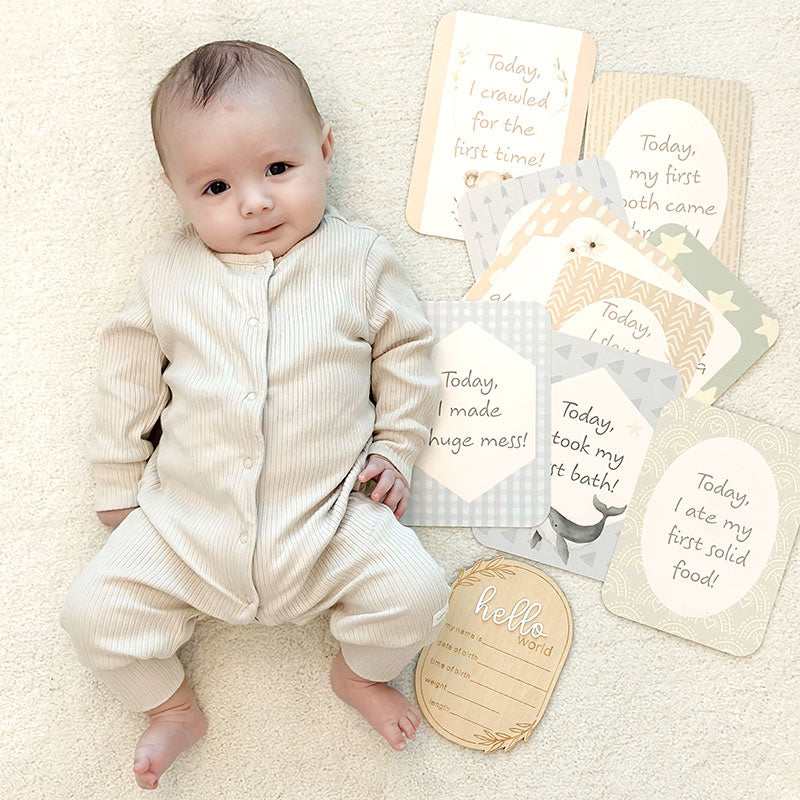 First Moments Newborn Set (Soft Blue)