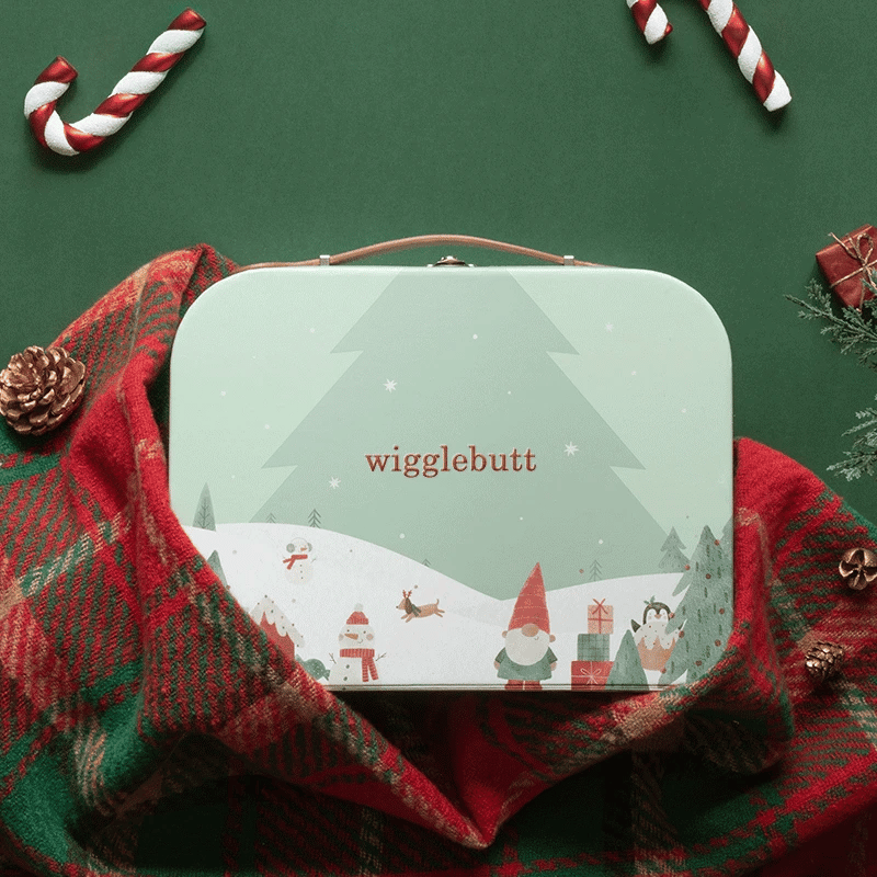 Christmas First Bites Gift Set (Sage/Mint)